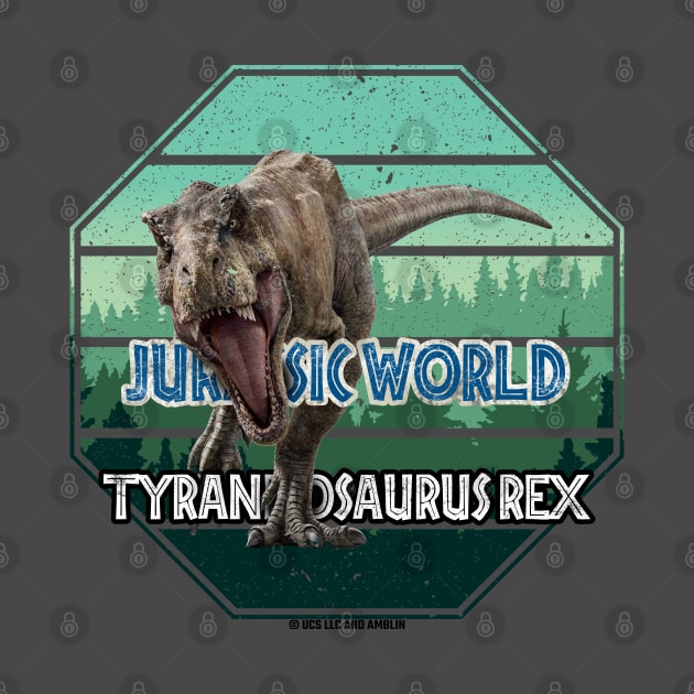 Jurassic Tyrannosaurus Rex - Isla Nublar - by Jurassic Merch