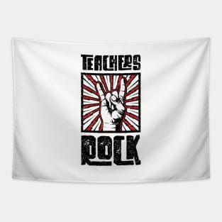 Teachers Rock! - Red - Barn Shirt USA Tapestry