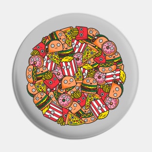 Circle of Food Pin