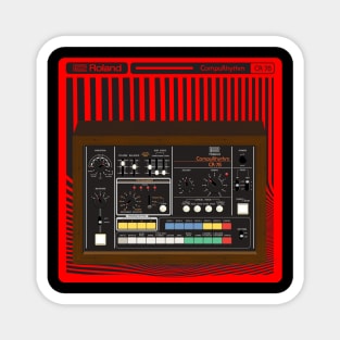 CR-78 analog drum machine Magnet