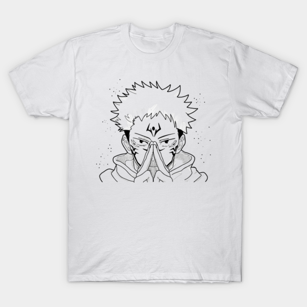 Discover Sukuna - White - Jujutsu Kaisen - T-Shirt