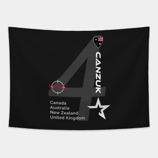 CANZUK Sports Design Tapestry