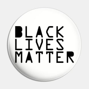 Black lives matter Pin