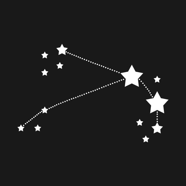 Aries Stars Zodiac Constellation by Korry