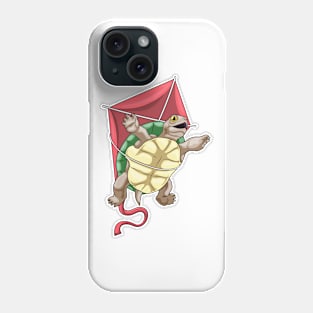 Turtle Hang gliding Kite Phone Case