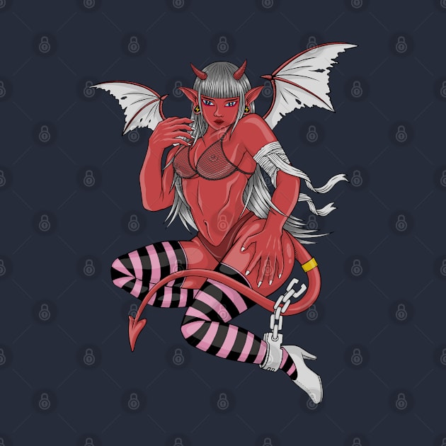 DEVIL Girl by DMD Art Studio