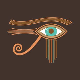 Eye of Horus Ancient Egyptian Amulet for Health T-Shirt