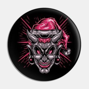 EVIL SANTA Pin