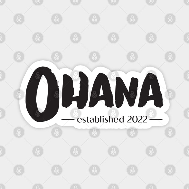 Ohana Magnet by tinkermamadesigns