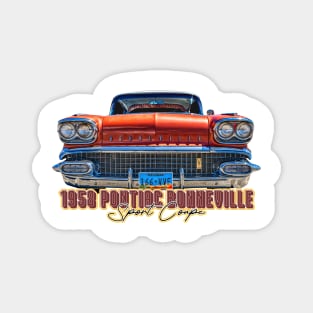 1958 Pontiac Bonneville Sport Coupe Magnet