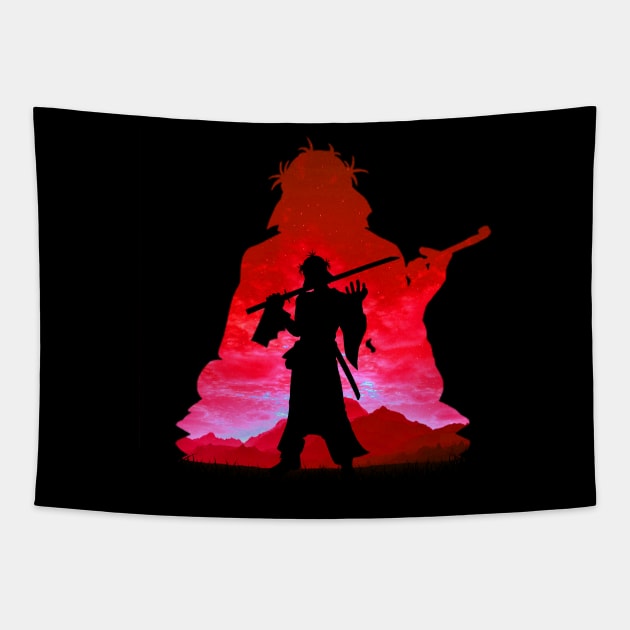 SHISHIO MAKOTO Tapestry by RayyaShop