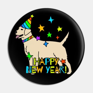 Happy New Year Pin