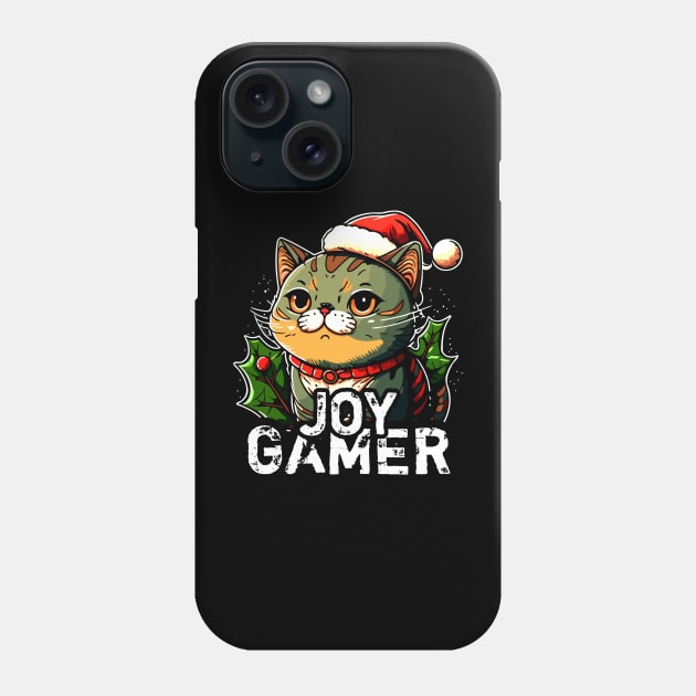 Cute Christmas Cat Phone Case by MaystarUniverse