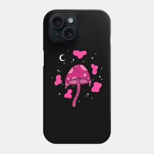 Pink Mushroom Phone Case