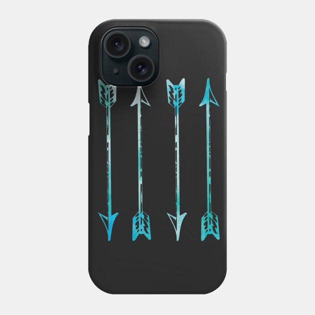 4 Arrows Phone Case by lunabelleapparel