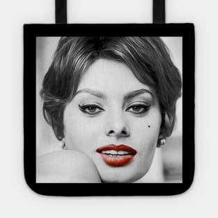 Sophia Loren 'Lips' Tote