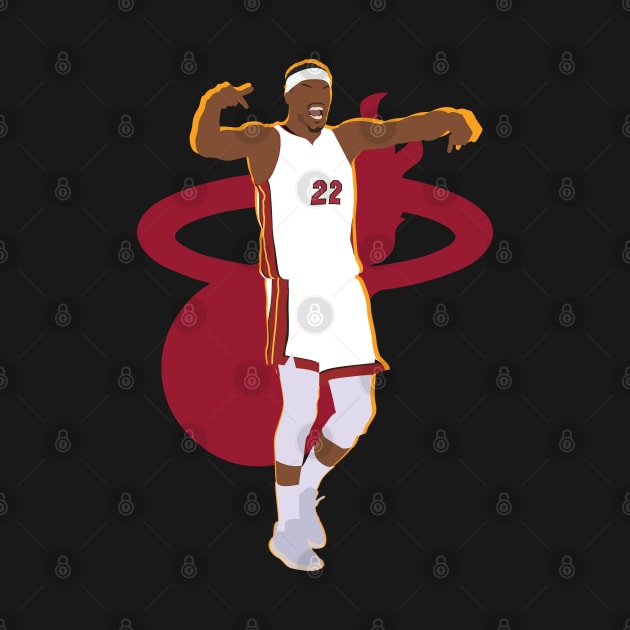 Jimmy Butler 22 M. Heat Collage by Jackshun