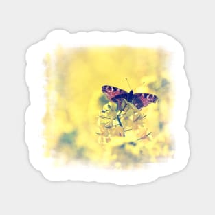 Sunshine and Butterflies Magnet