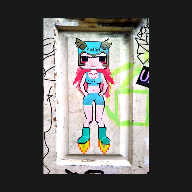 Pixel Space Girl by Tom Tom + Co