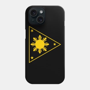 Philippines Three Stars and a Sun -Triangle v2 Phone Case