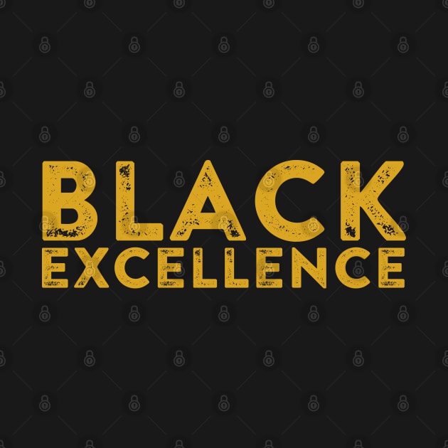 Black Excellence Gold | African American | Black Lives by UrbanLifeApparel