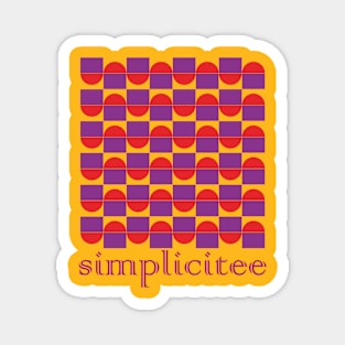 Simplicitee Pattern Magnet