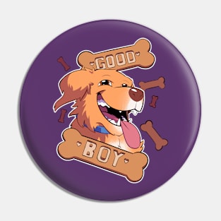 Good Boy Pin