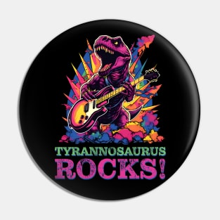 Tyrannosaurus Rocks! - for T. Rex Dinosaur fans Pin