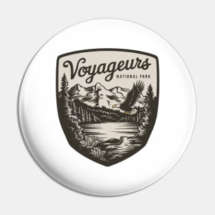 Voyageurs National Park Wildlife Emblem Pin