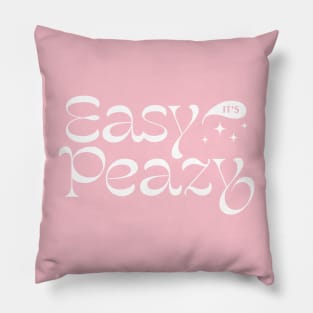 Easy Peazy! Pillow