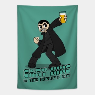 Gary King vs The World's End Tapestry