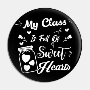 my class full of sweet hearts Pin