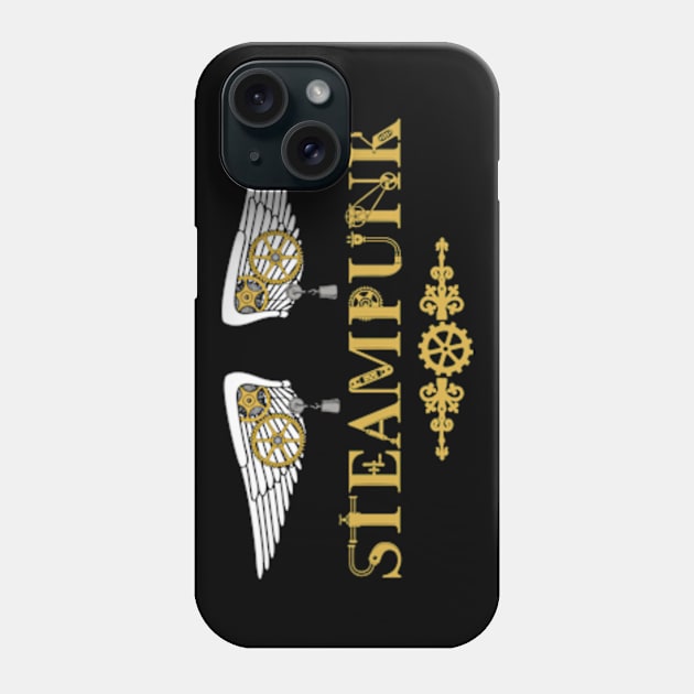 Clockwork Wings Steampunk Phone Case by Talesbybob