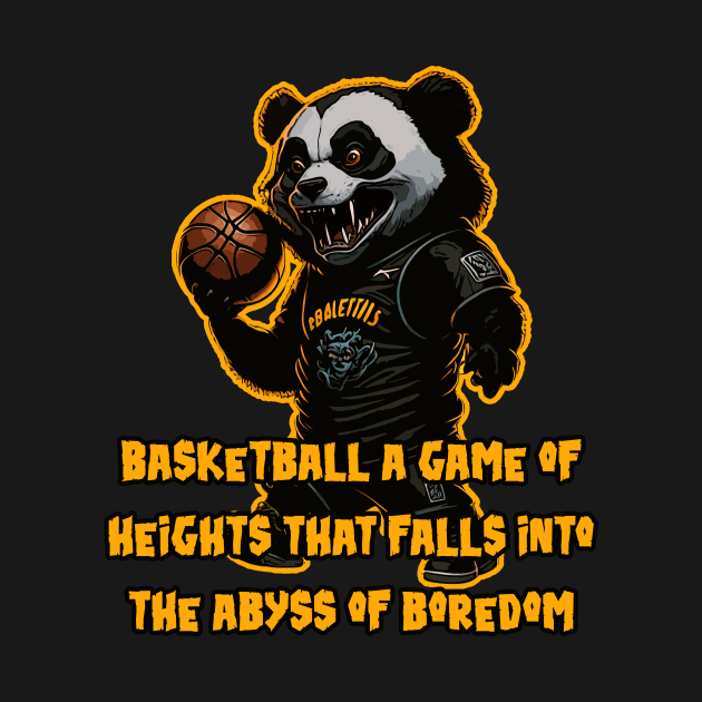 Hater Panda hates Basketball by Hater Panda