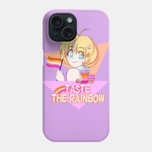 LGBT cute lesbian anime girl shirt Phone Case