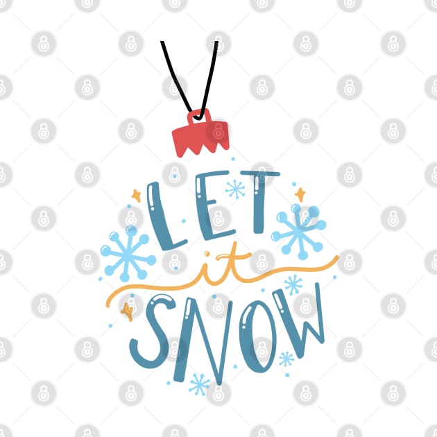 Let it Snow! by TheMoodyDecor