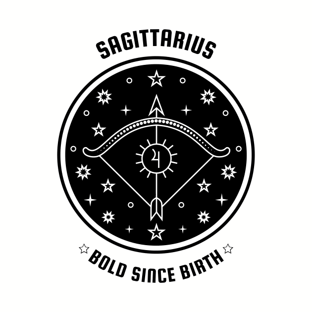 Sagittarius ♐🏹 Bold Since Birth Zodiac Sign Astrology Sign Horoscope by Bro Aesthetics