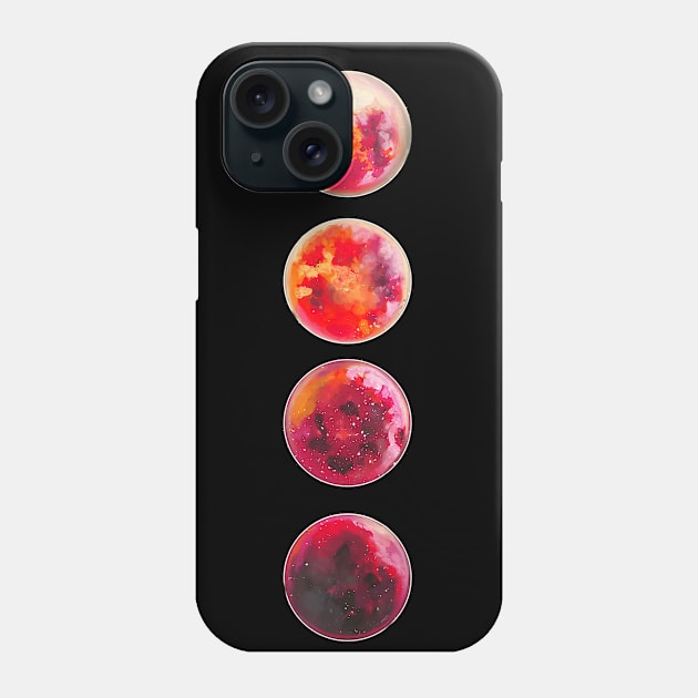 Blood Moon Phone Case by artbysavi