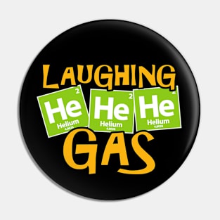 Humorous Science Teachers Masks Helium Laughing Pin