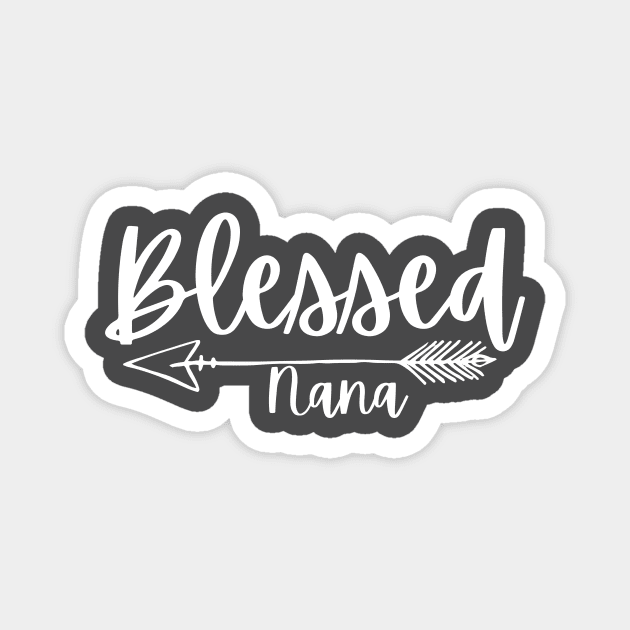 Blessed Nana Magnet by West 5th Studio