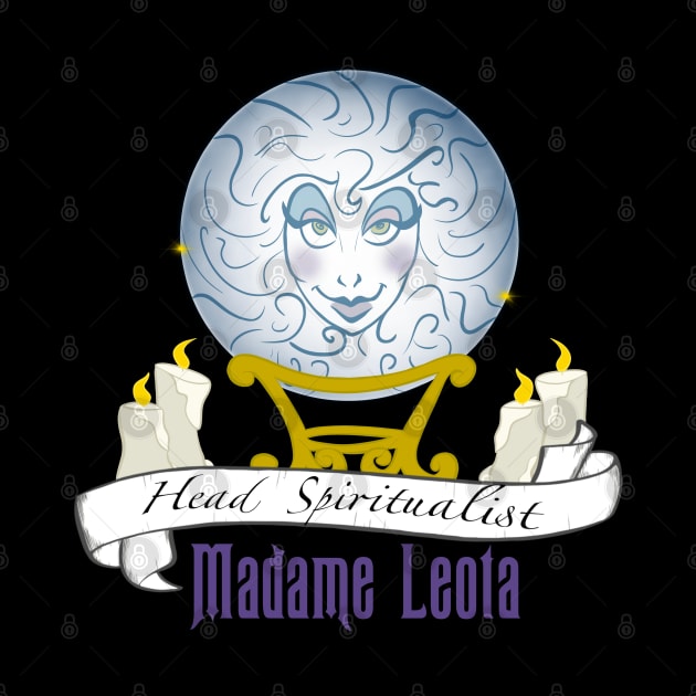 Madame Leota Head Spiritualist by Polynesian Vibes