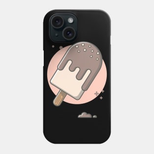 Ice cream mealting cartoon Phone Case