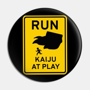 Kaiju at Play Pin