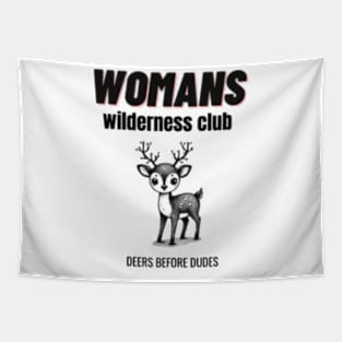 Woman’s wilderness club Tapestry