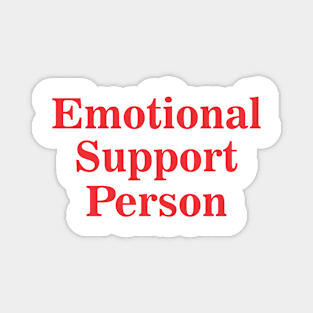Emotional Support Person Magnet