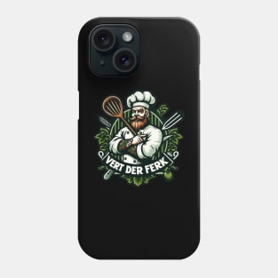 Vert Der Ferk Chef with Tattoos Phone Case