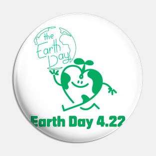 Earth Day 4.22 Pin