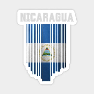 Nicaragua flag, nicaraguan flag Magnet