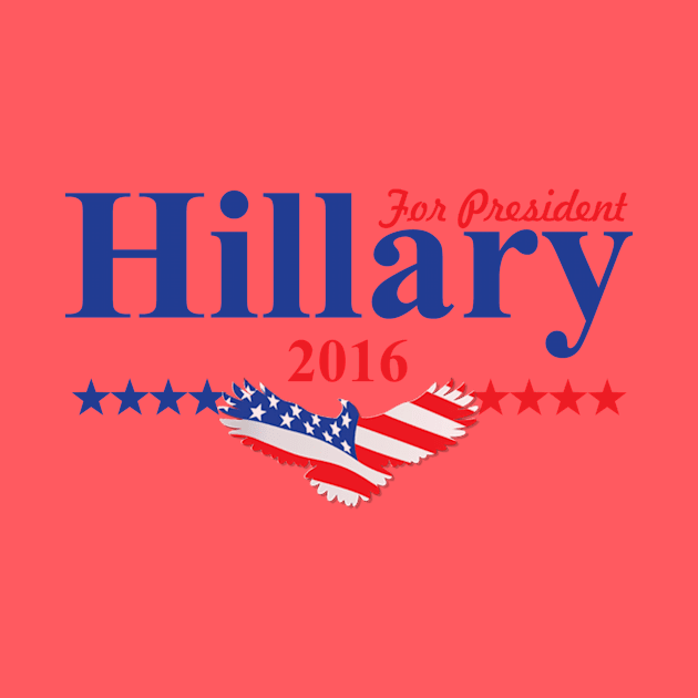 Hillary Clinton For President by ESDesign