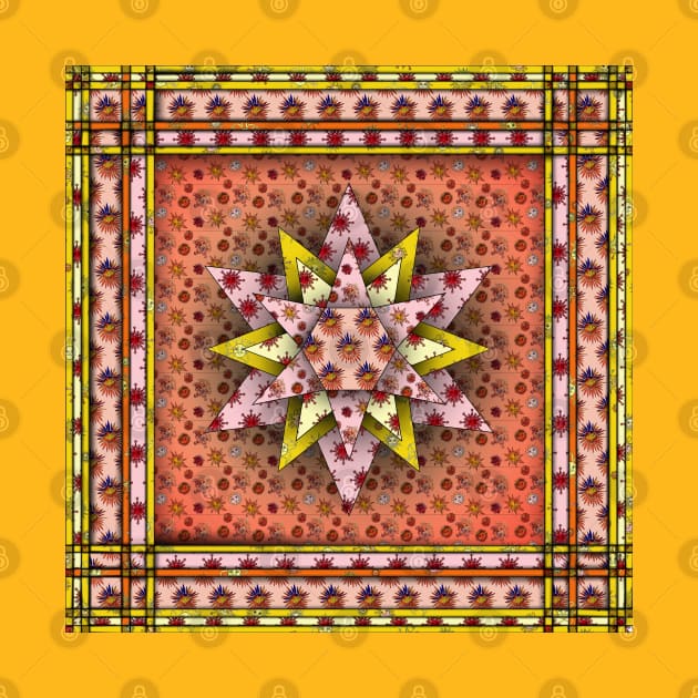 Sun Quilt by Zodiart